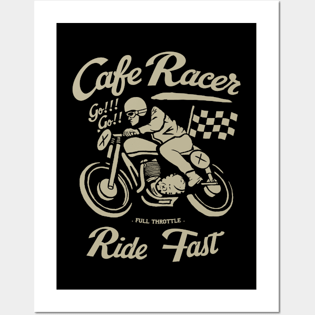 CafeRacer Wall Art by Hilmay